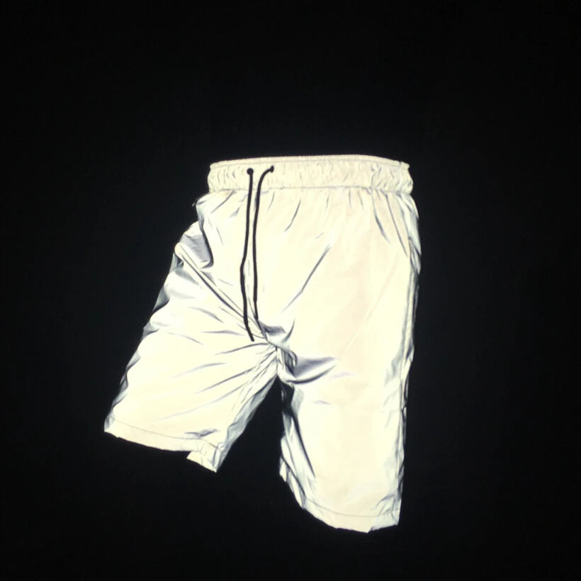 Short Streetwear Réfléchissant Homme