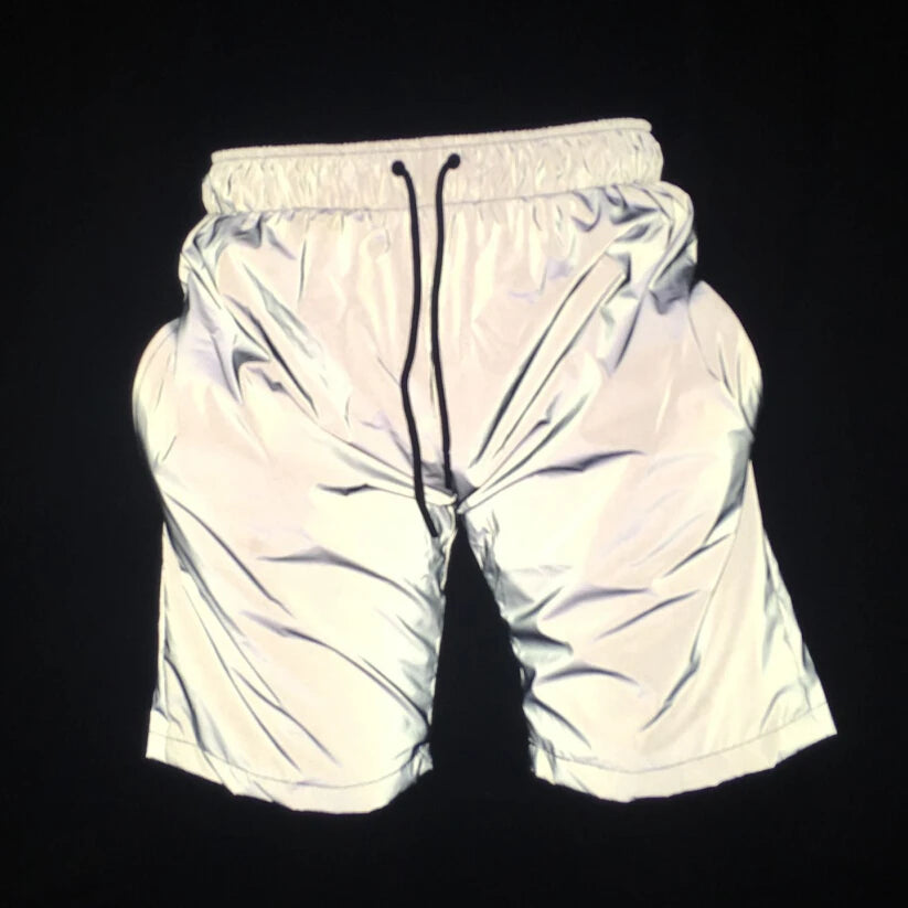 Short Streetwear Réfléchissant Homme