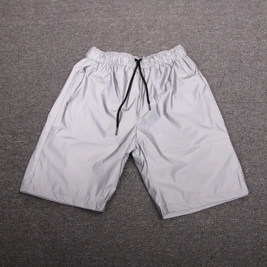 Short Streetwear Réfléchissant Homme