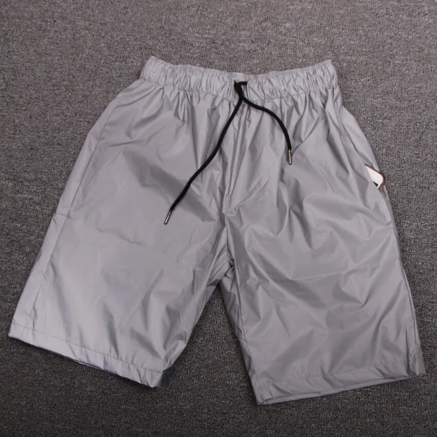 Short Streetwear Réfléchissant Homme