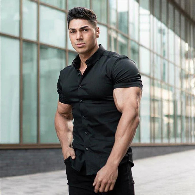Chemise Homme Manches Courtes – Look Estival