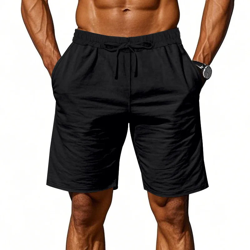 Short Homme en Coton et Lin