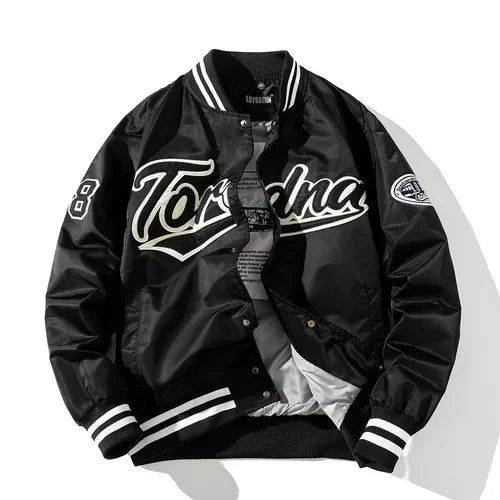 Veste Baseball Homme Style Hip-Hop
