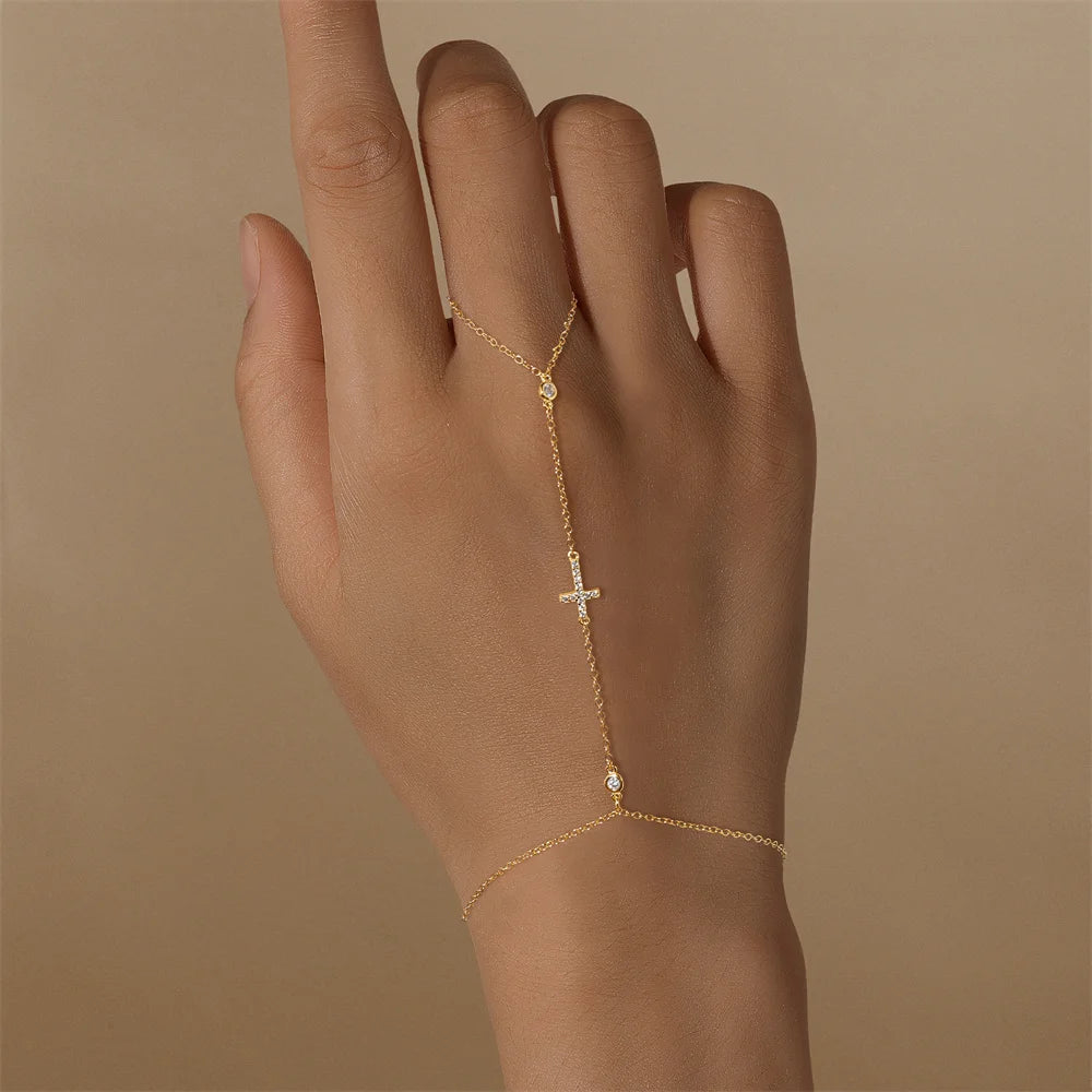 Bracelet Femme Cœur & Étoile en Argent 925