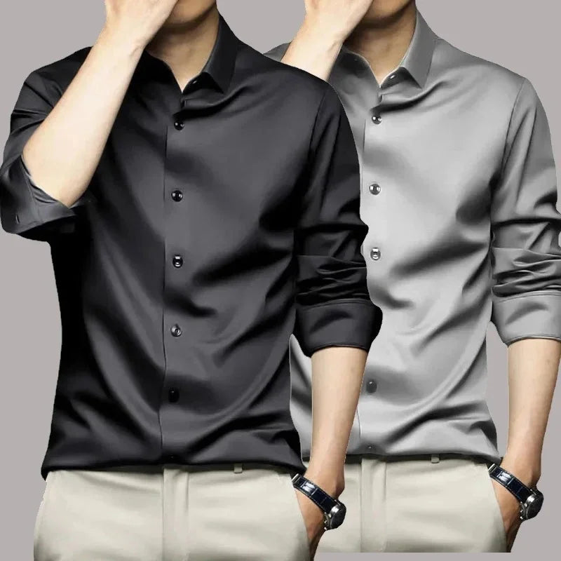 Chemise Homme Extensible Anti-Rides – Confort & Élégance