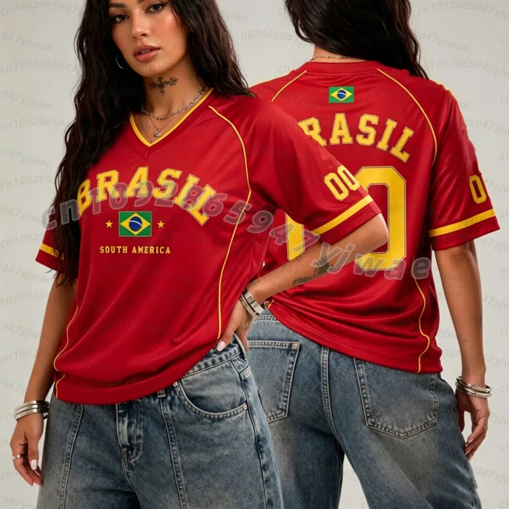 Maillot Brésil N°10 – Collection Football 2026
