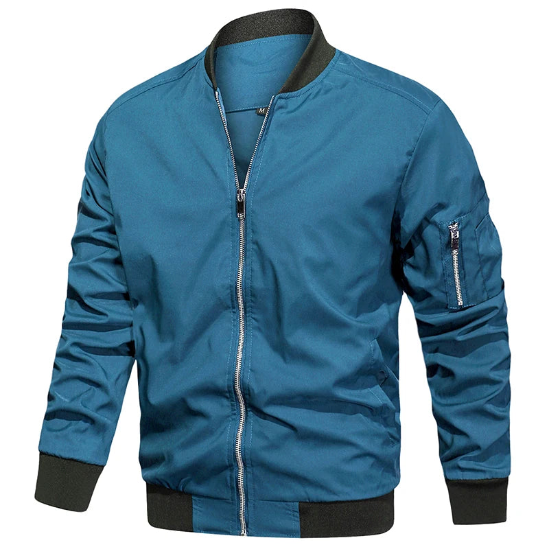 Veste Bomber Homme Décontractée