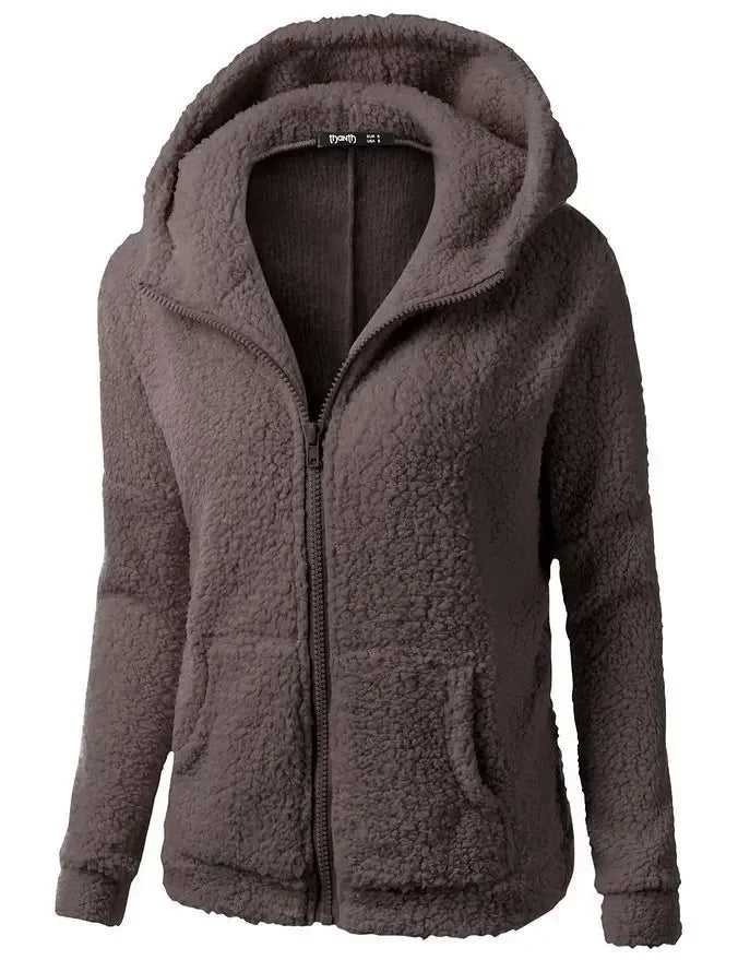 Veste à Capuche Femme – Douce et Tendance