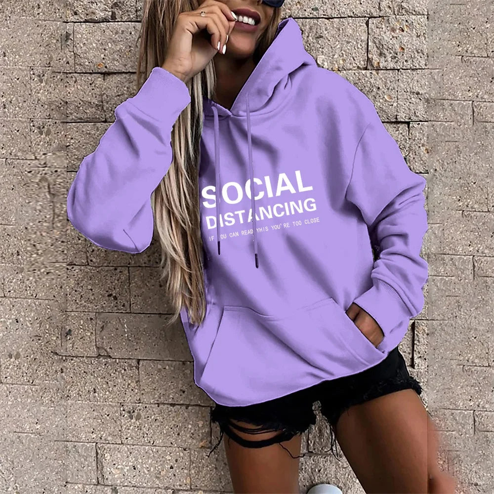 Sweat Oversize Femme – Confort Décontracté