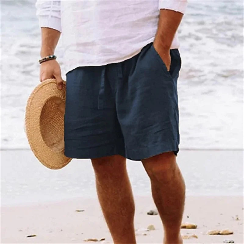 Short Homme Respirant en Coton