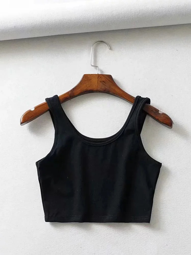 Crop Top Femme débardeur -  Élégance