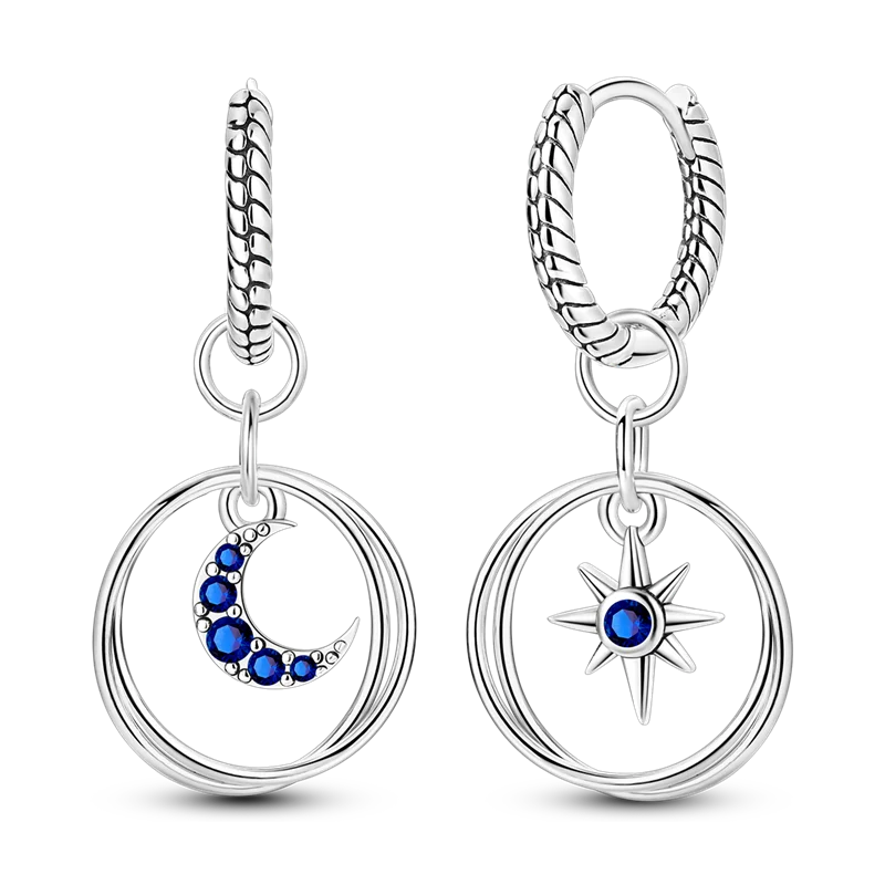 Boucles d'Oreilles Papillon Argent 925