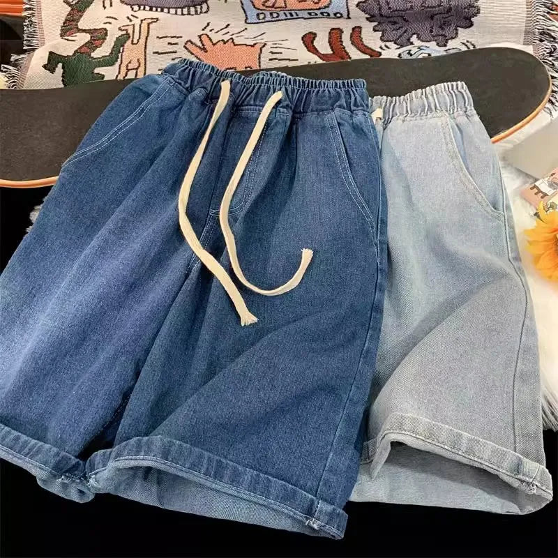 Short en Jean Ample Homme
