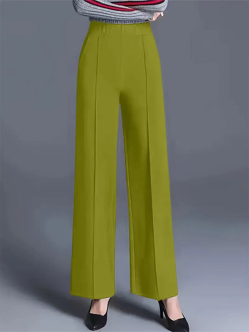 Pantalon Femme Coupe Droite