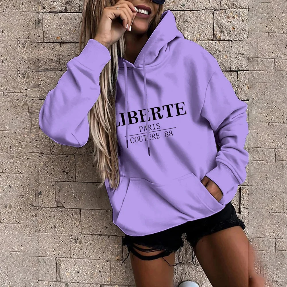 Sweat Oversize Femme – Confort Décontracté