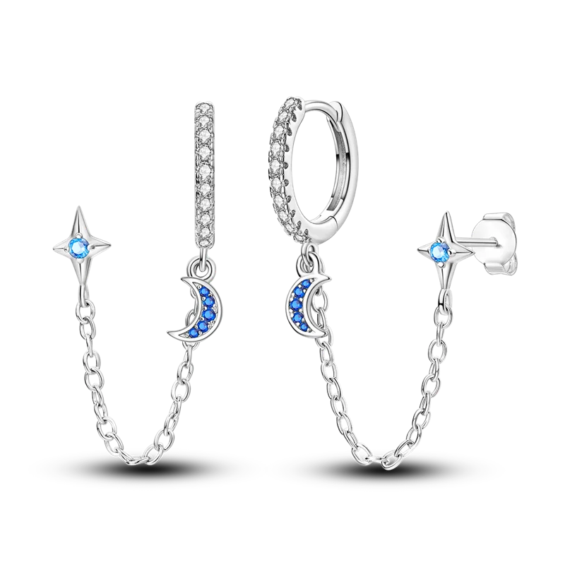 Boucles d'Oreilles Papillon Argent 925