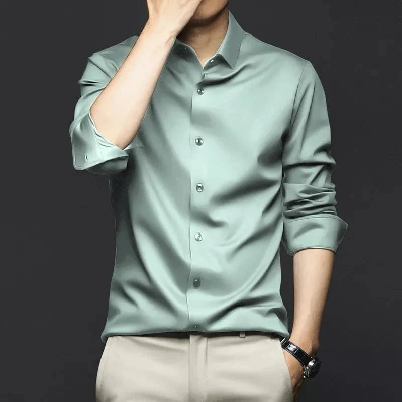Chemise Homme Extensible Anti-Rides – Confort & Élégance