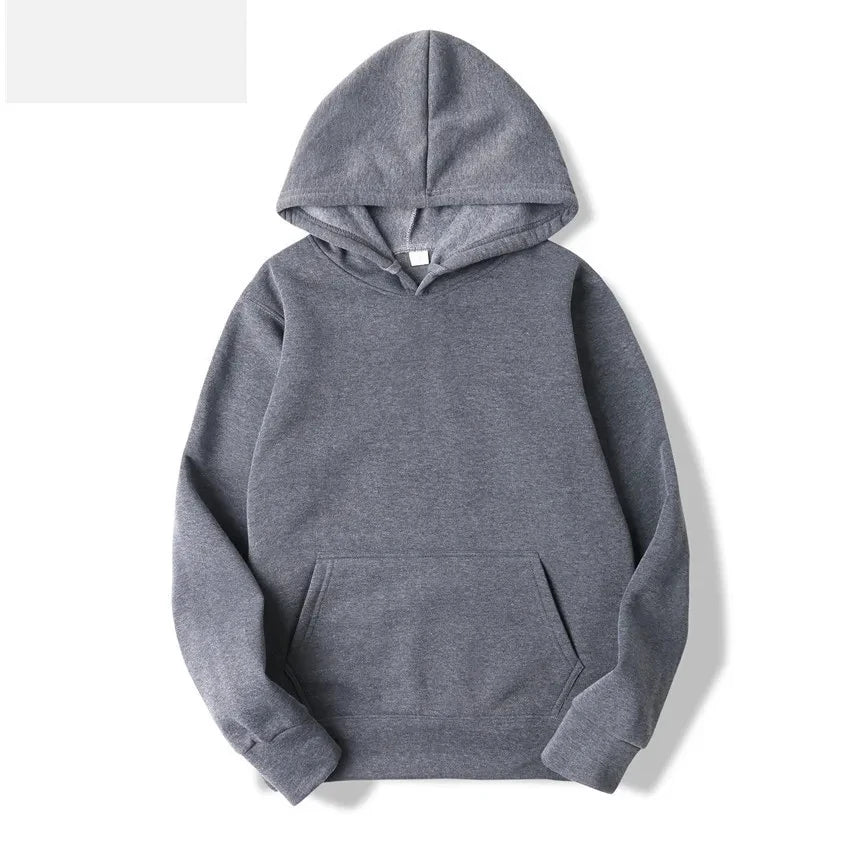 Sweat à Capuche Unisexe – Couleur Unie