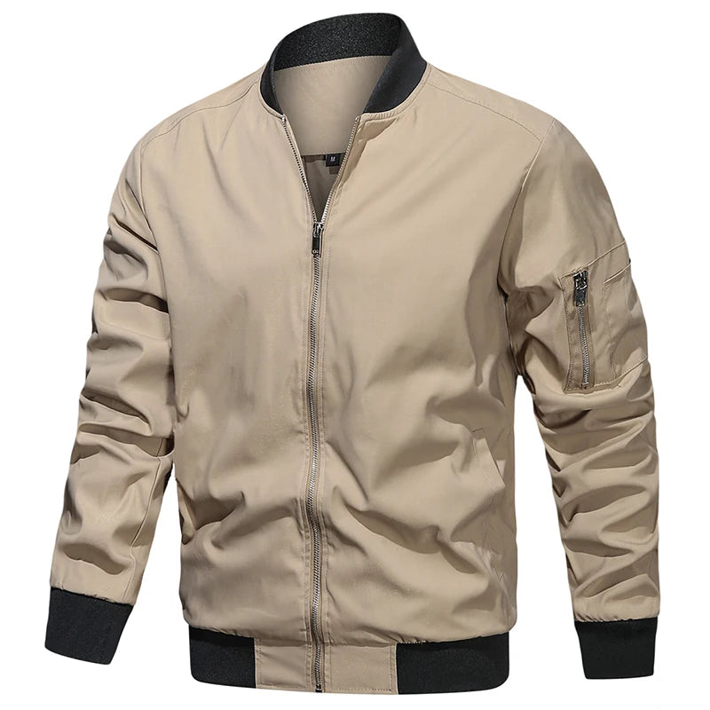 Veste Bomber Homme Décontractée