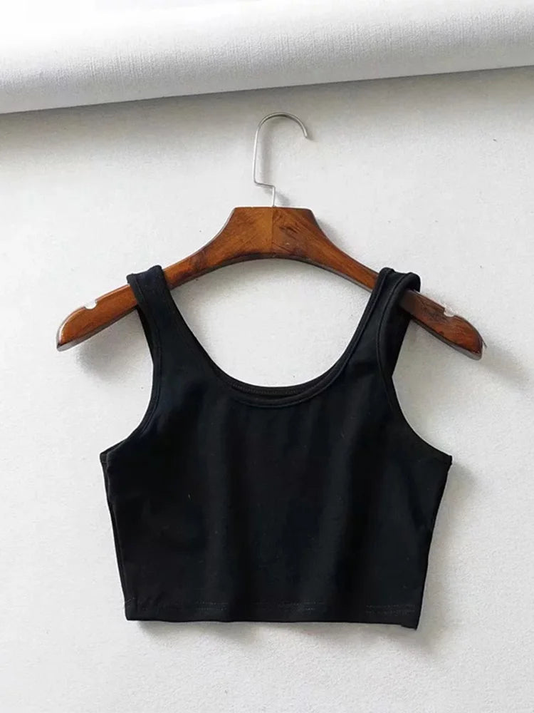 Crop Top Femme débardeur -  Élégance