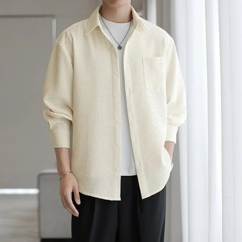Veste-Chemise Homme – Style Décontracté