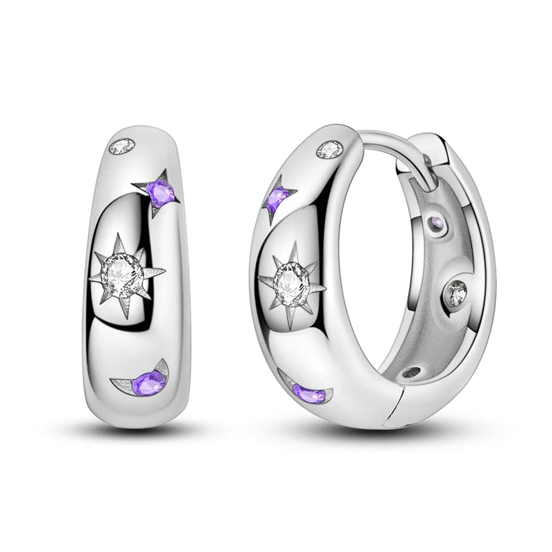 Boucles d'Oreilles Papillon Argent 925