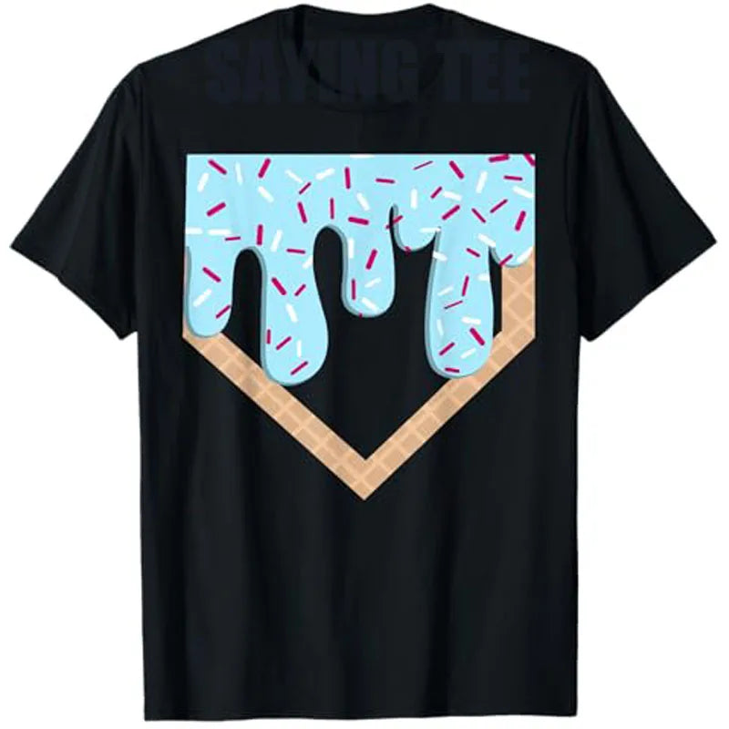 T-shirt Baseball Glace Homme