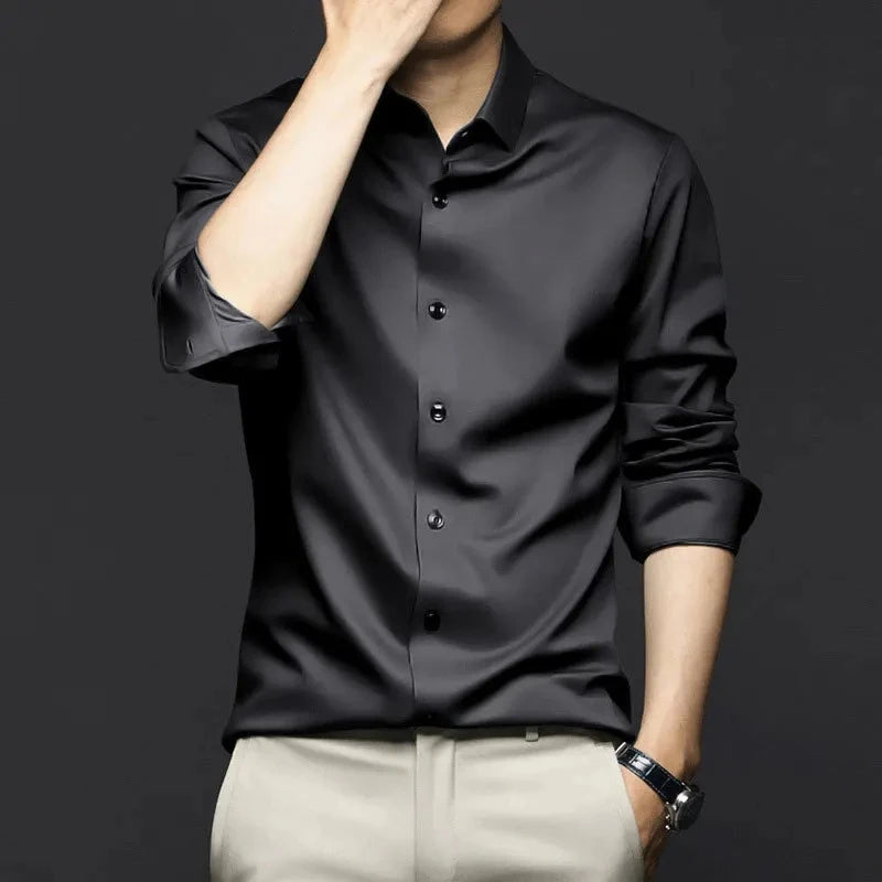 Chemise Homme Extensible Anti-Rides – Confort & Élégance