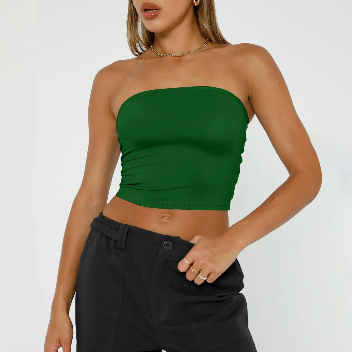 Top Bandeau Femme Sans Bretelles