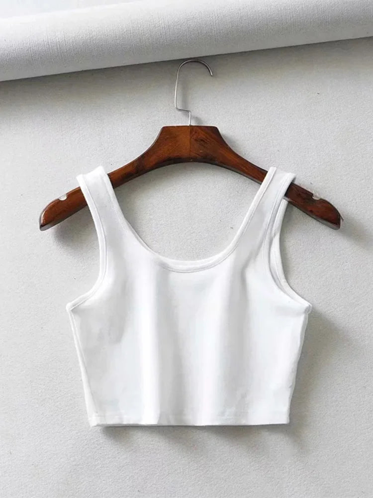 Crop Top Femme débardeur -  Élégance