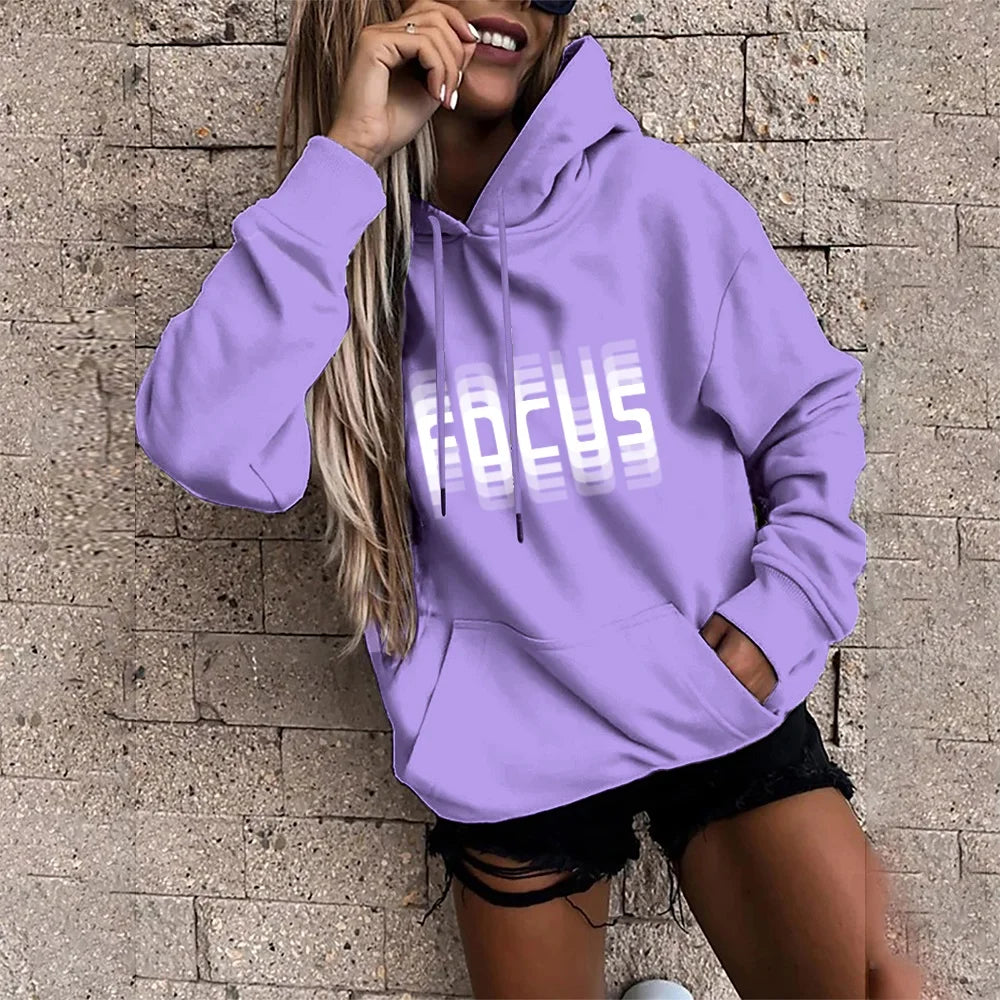 Sweat Oversize Femme – Confort Décontracté