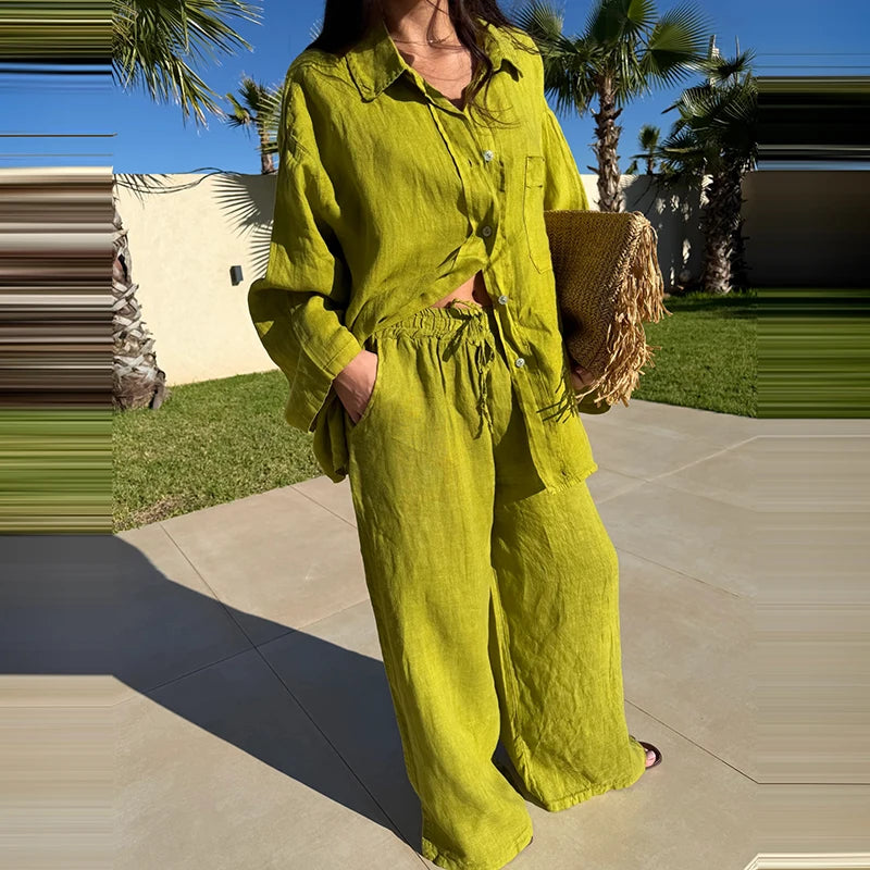 Ensemble Femme Chic en Lin