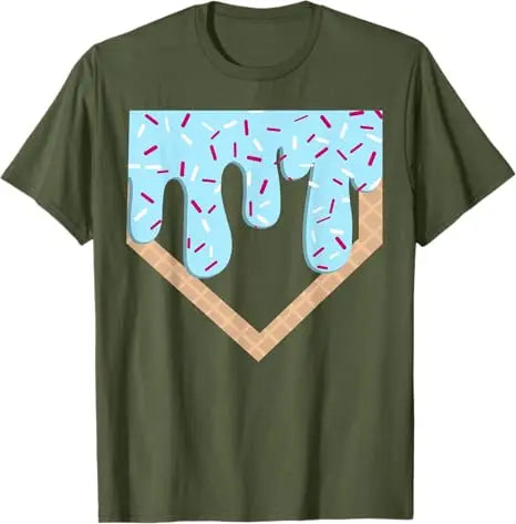 T-shirt Baseball Glace Homme