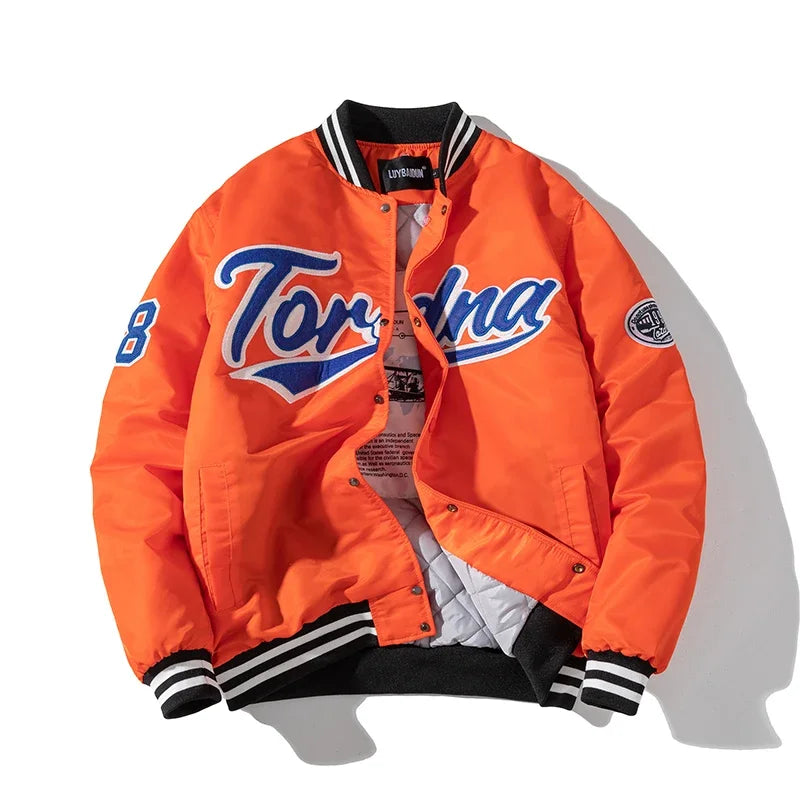 Veste Baseball Homme Style Hip-Hop