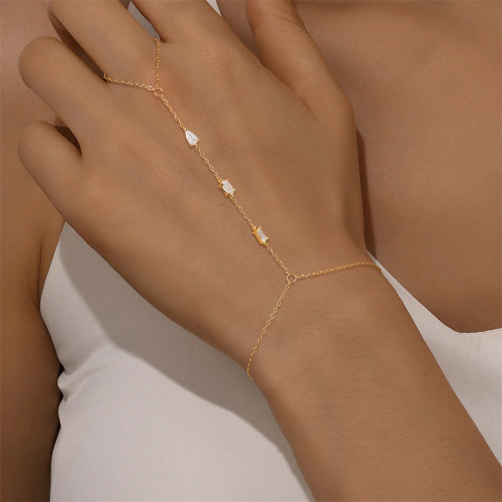 Bracelet Femme Cœur & Étoile en Argent 925