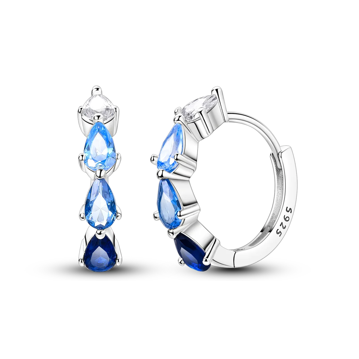 Boucles d'Oreilles Papillon Argent 925
