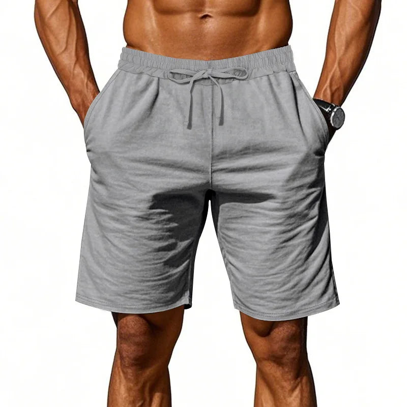 Short Homme en Coton et Lin