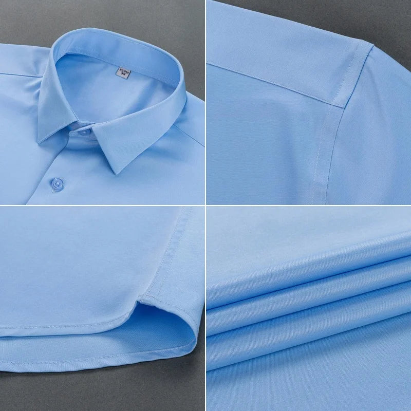 Chemise Homme Extensible Anti-Rides – Confort & Élégance