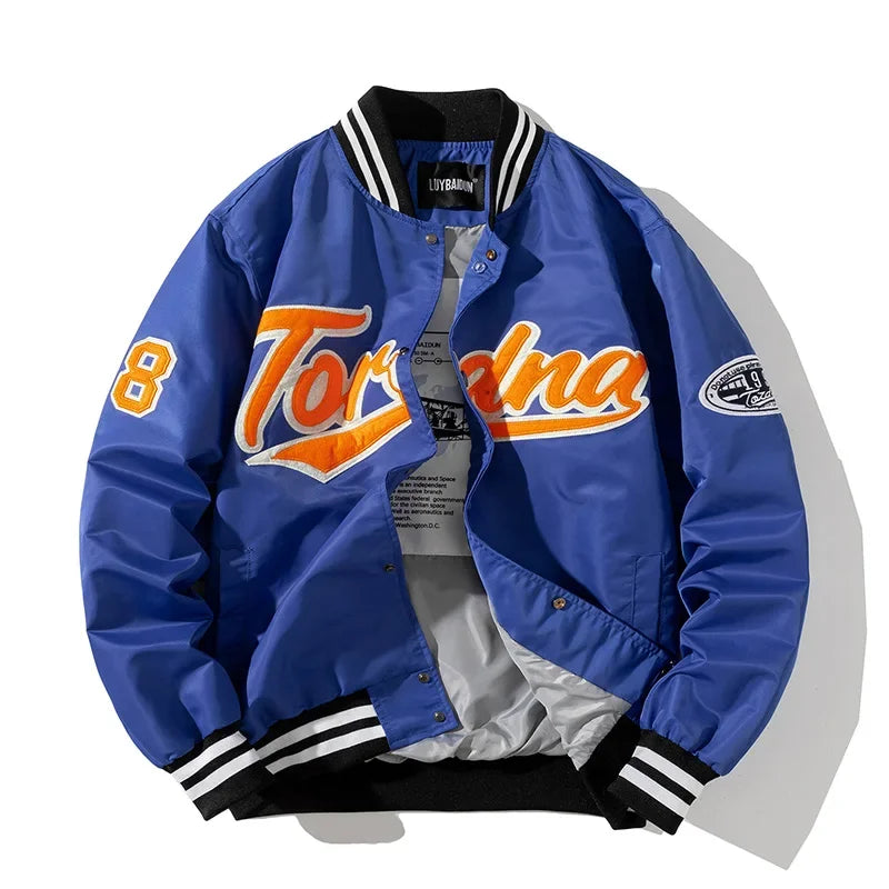 Veste Baseball Homme Style Hip-Hop