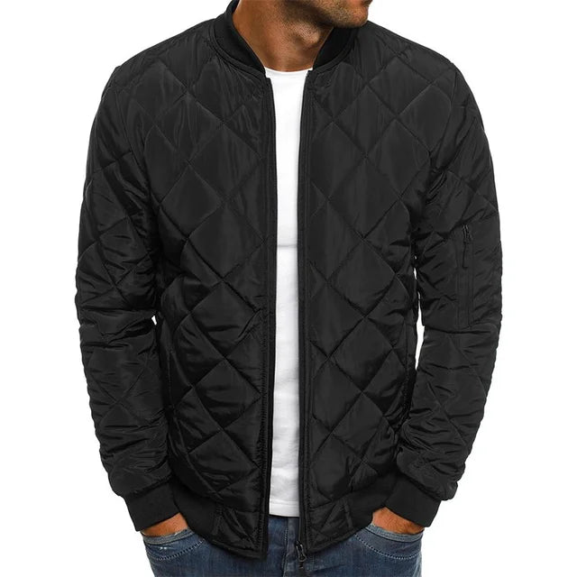 Veste Bomber Homme Col Baseball
