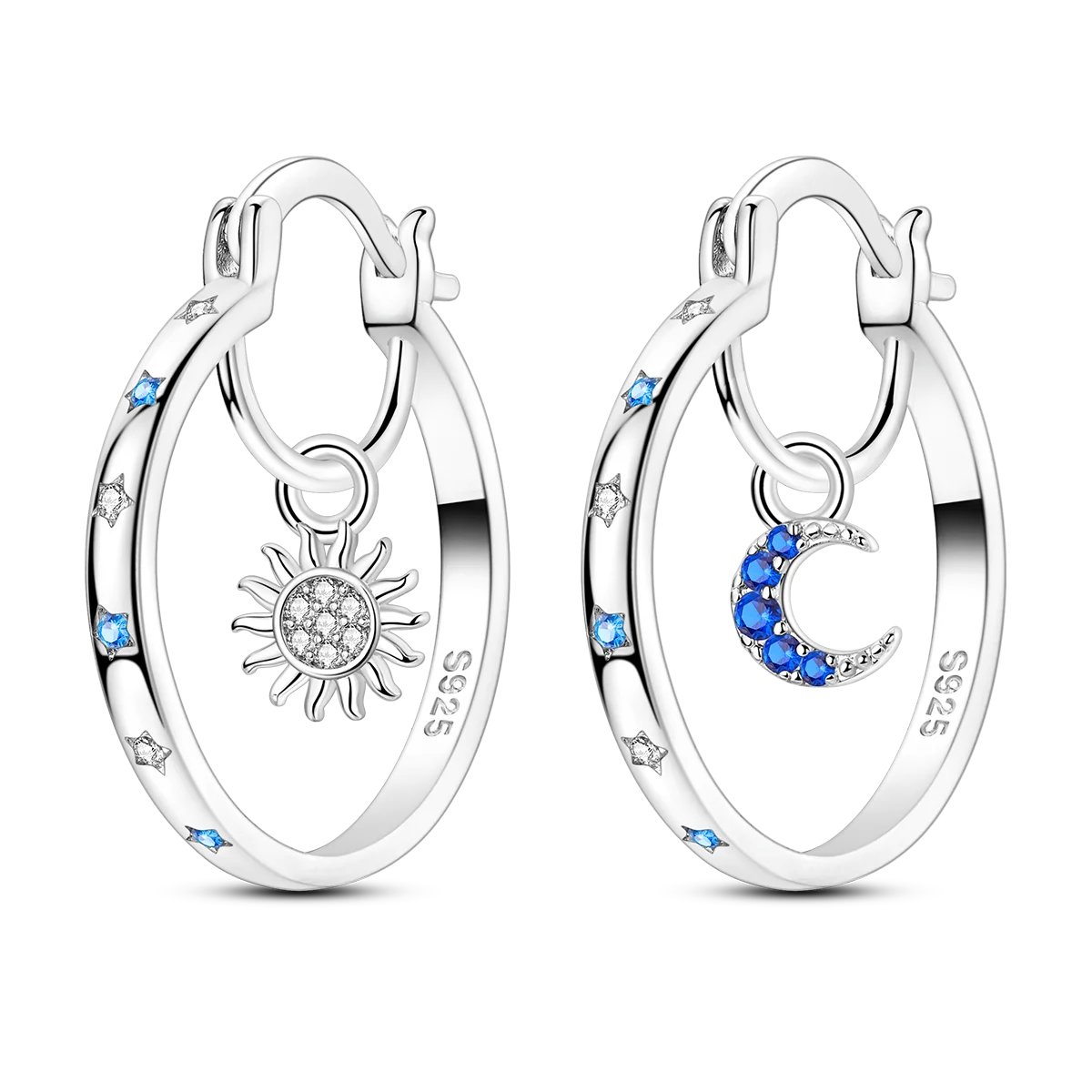 Boucles d'Oreilles Papillon Argent 925