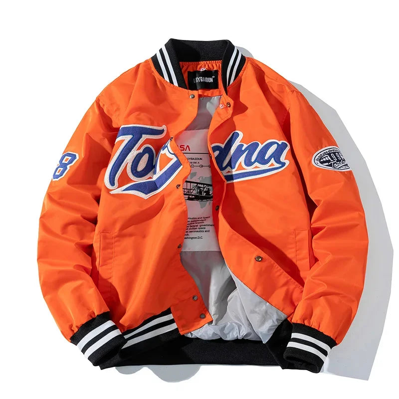 Veste Baseball Homme Style Hip-Hop