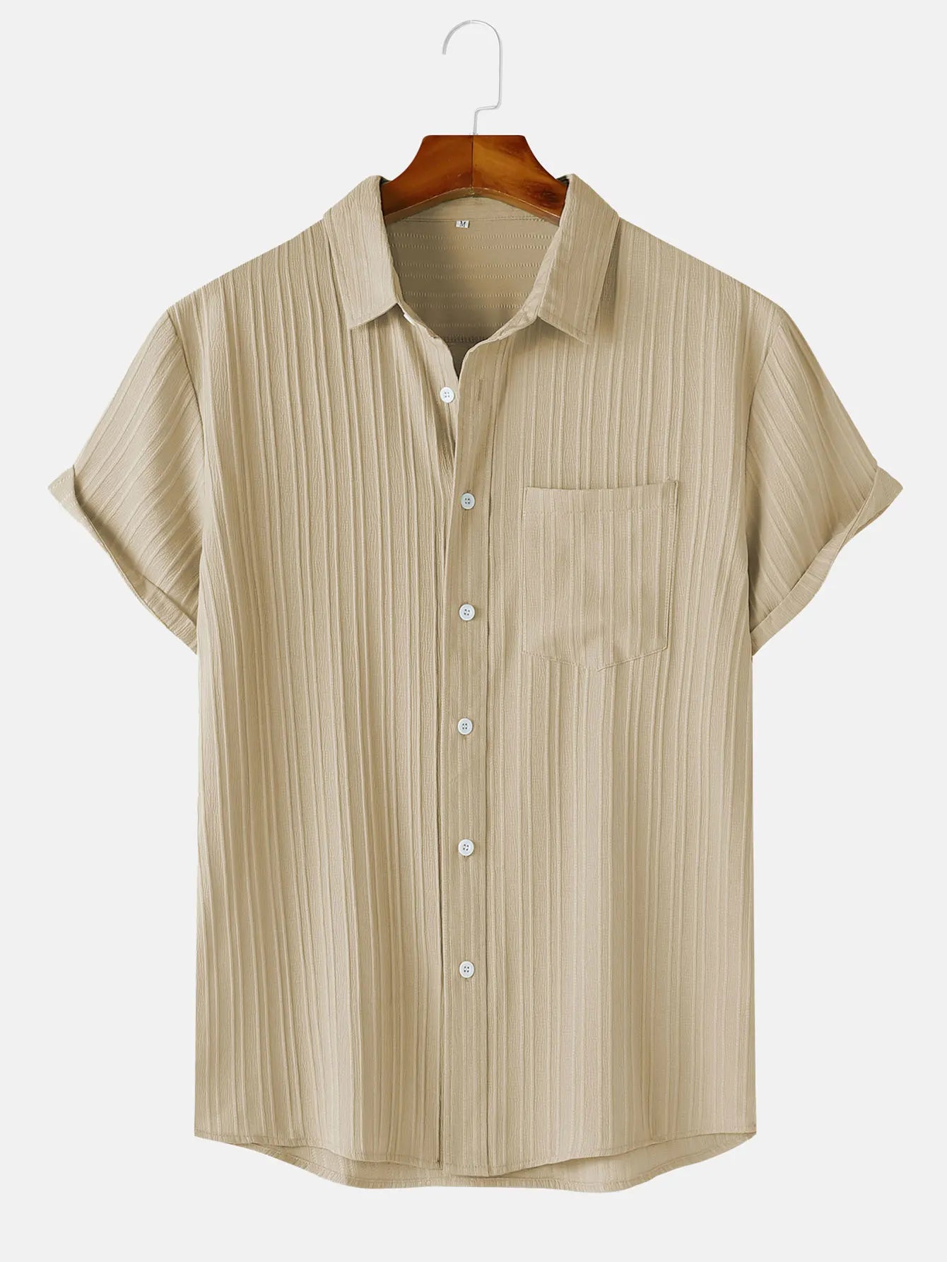 Chemise d’Été Homme Beach – Style Décontracté