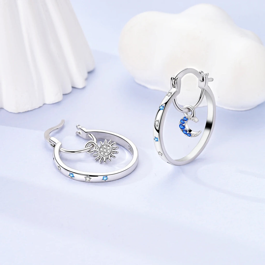 Boucles d'Oreilles Papillon Argent 925