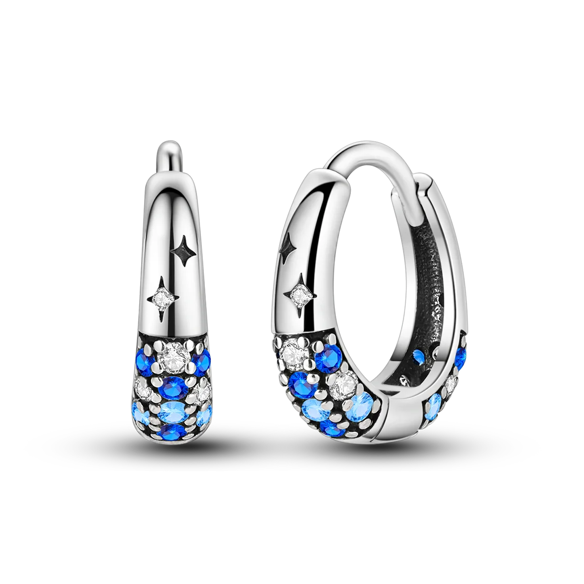 Boucles d'Oreilles Papillon Argent 925