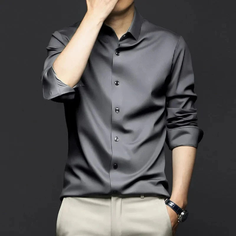 Chemise Homme Extensible Anti-Rides – Confort & Élégance