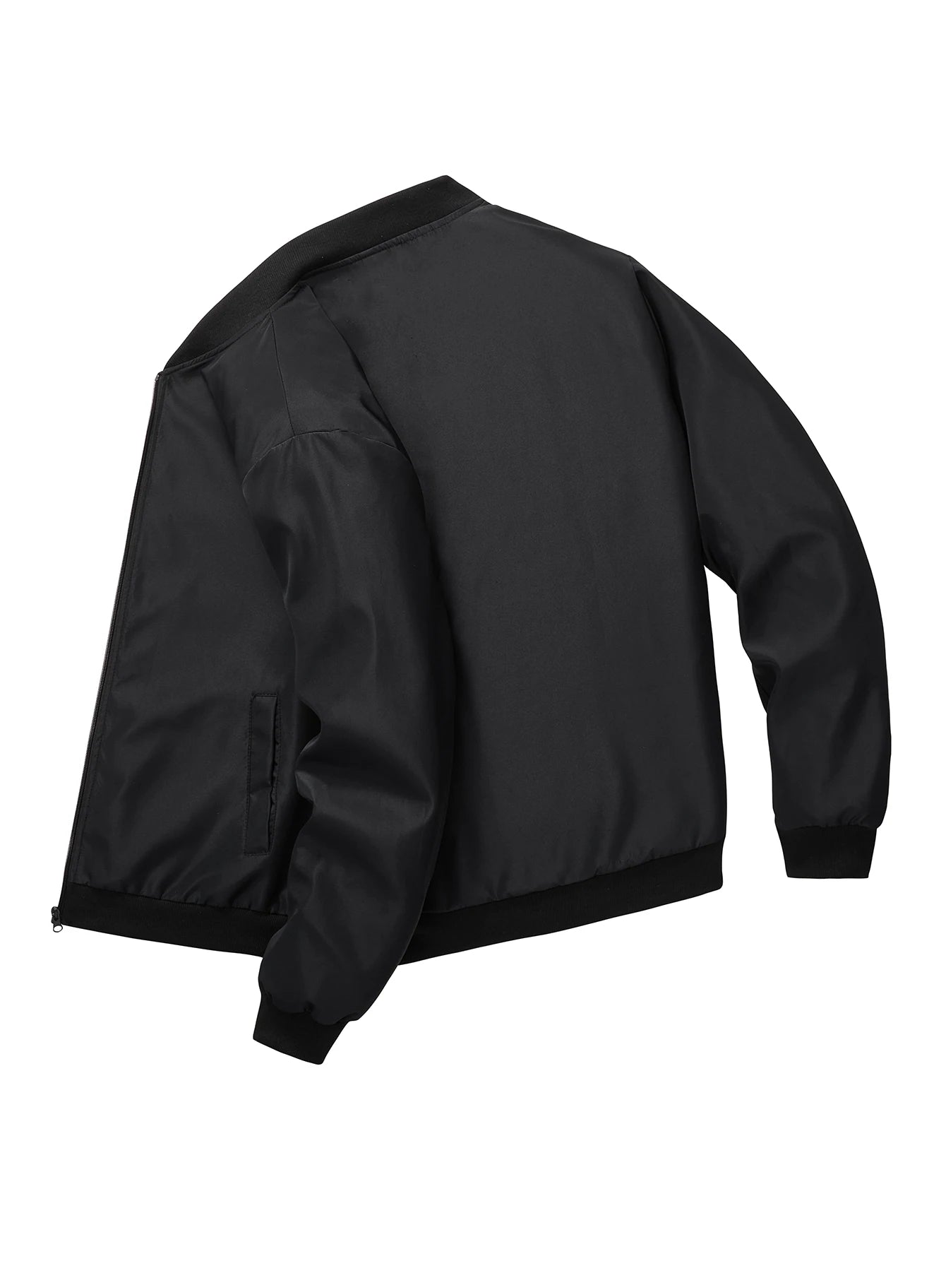 Veste Bomber Homme Casual Coupe Slim