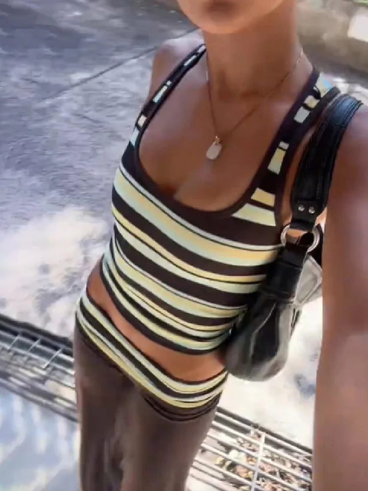 Ensemble Femme 2 Pièces Style Y2K – Tendance et Moderne