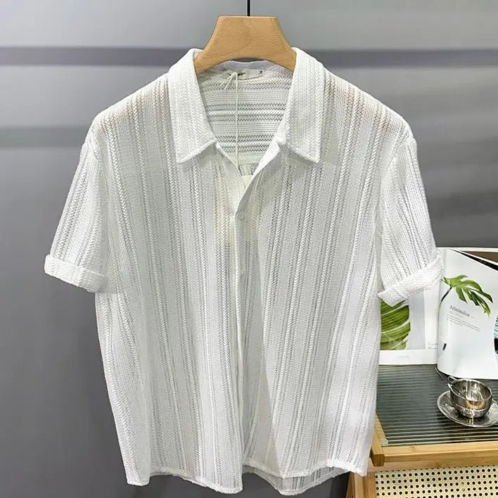 Chemise Homme Manches Courtes – Style Estival