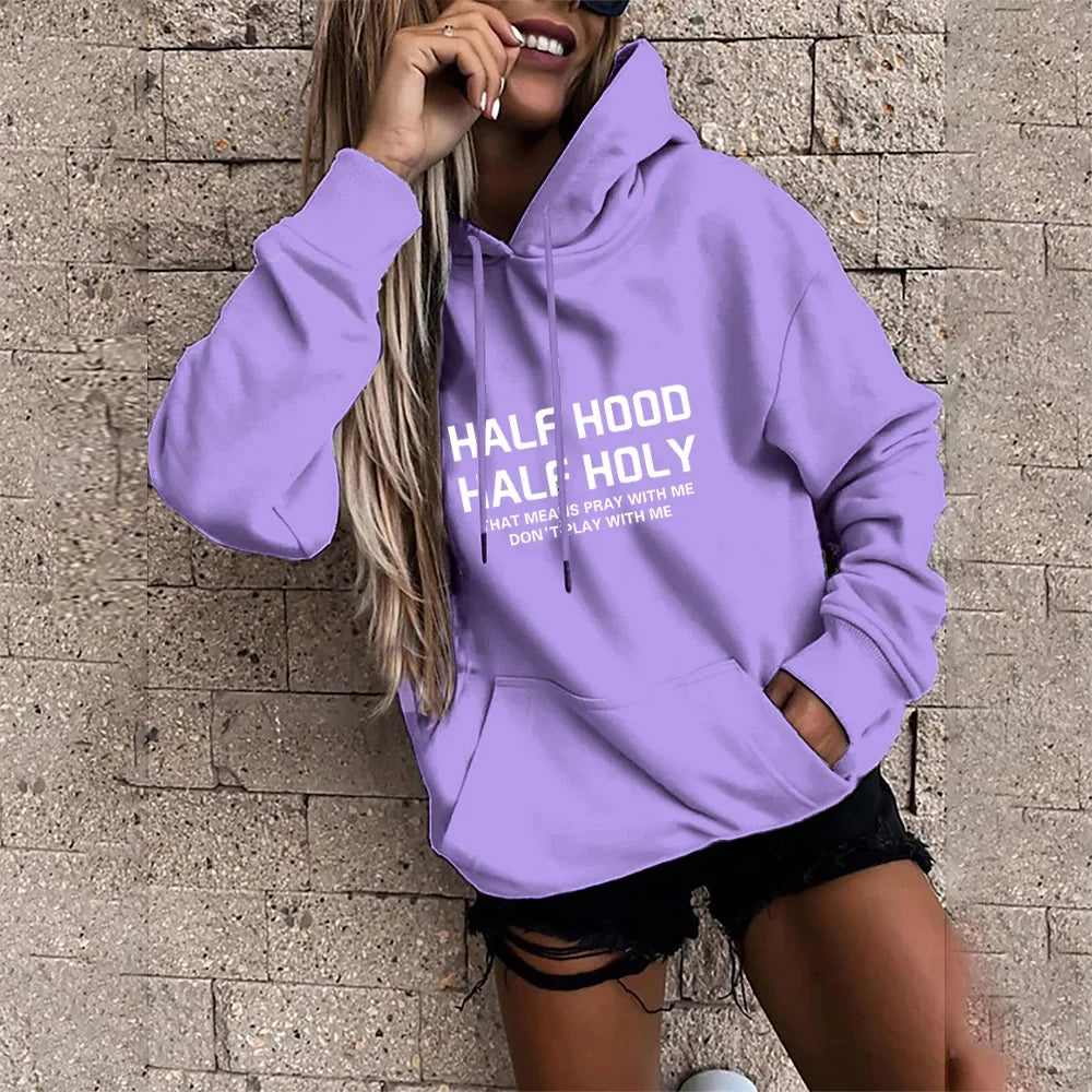 Sweat Oversize Femme – Confort Décontracté